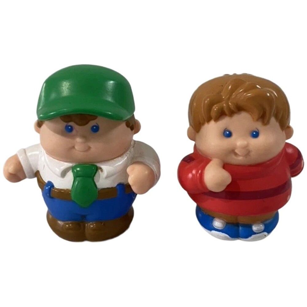 Vintage Little Tikes Toddle Tots Chunky Figures Chad Dan Lot Replacement Toy